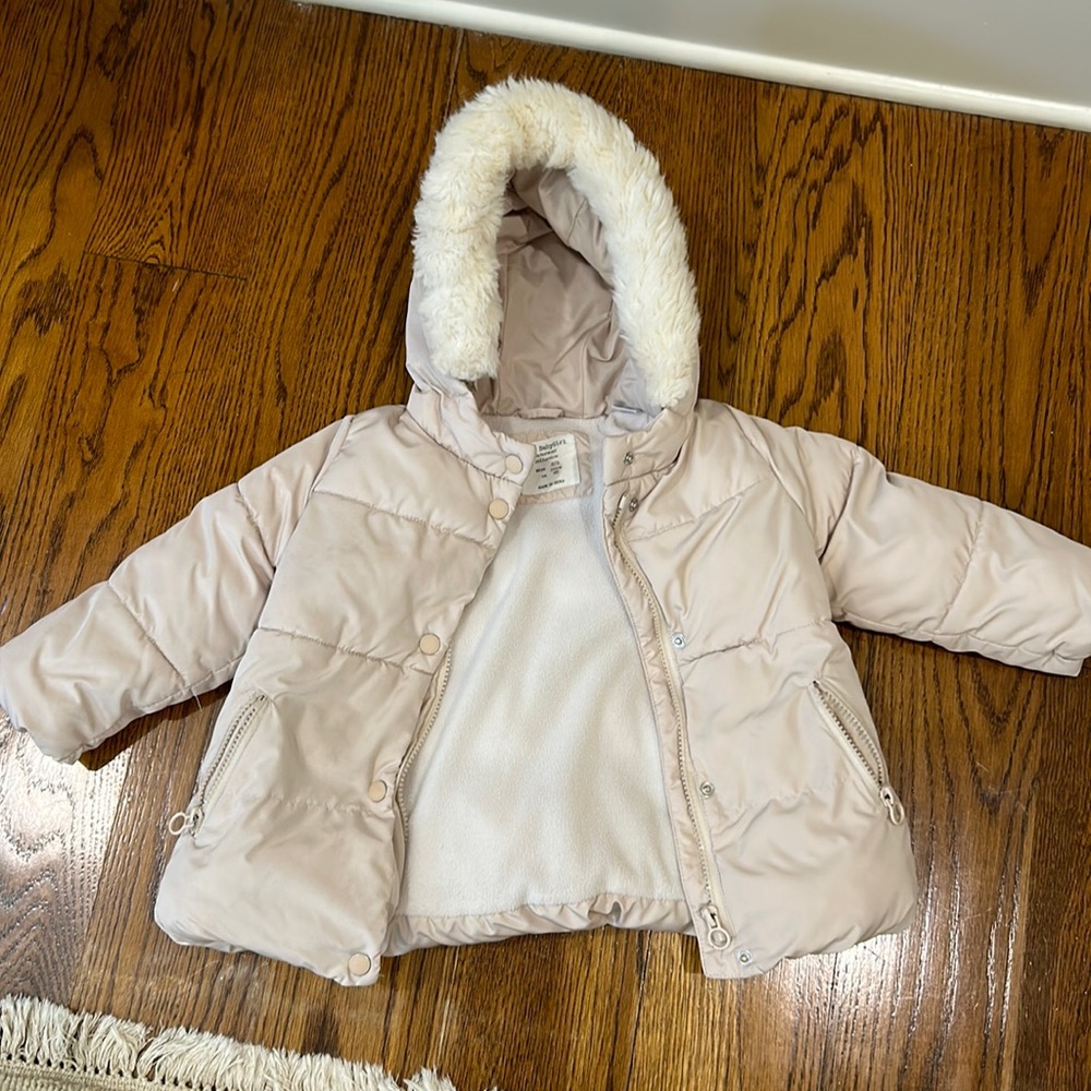 Zara toddler puffer jacket